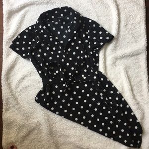 Ann Taylor Polka Dot Dress